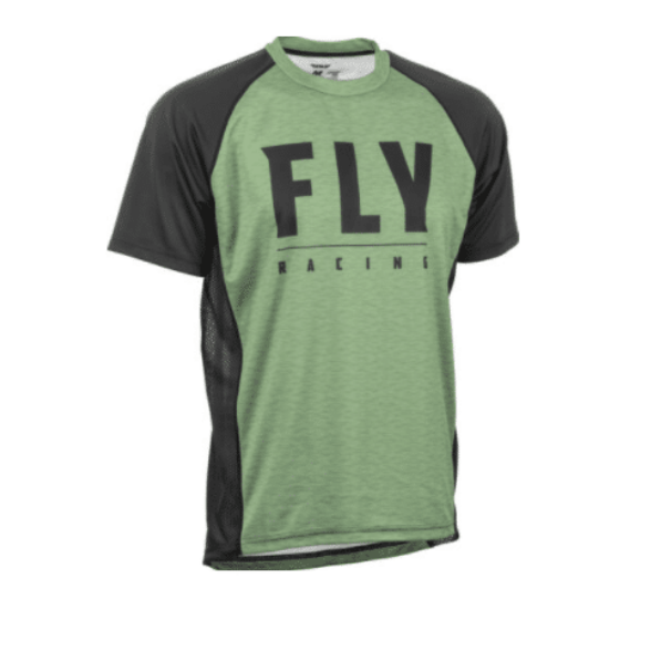 Polera FLY Super D Sage Verde/Negro