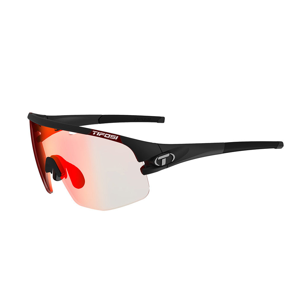 Tifosi Sledge Lite Matte Black Clarion Red Fototec