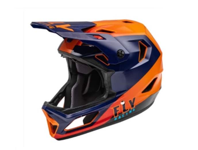 Casco FLY - RAYCE MATTE NAVY/ORANGE/RED